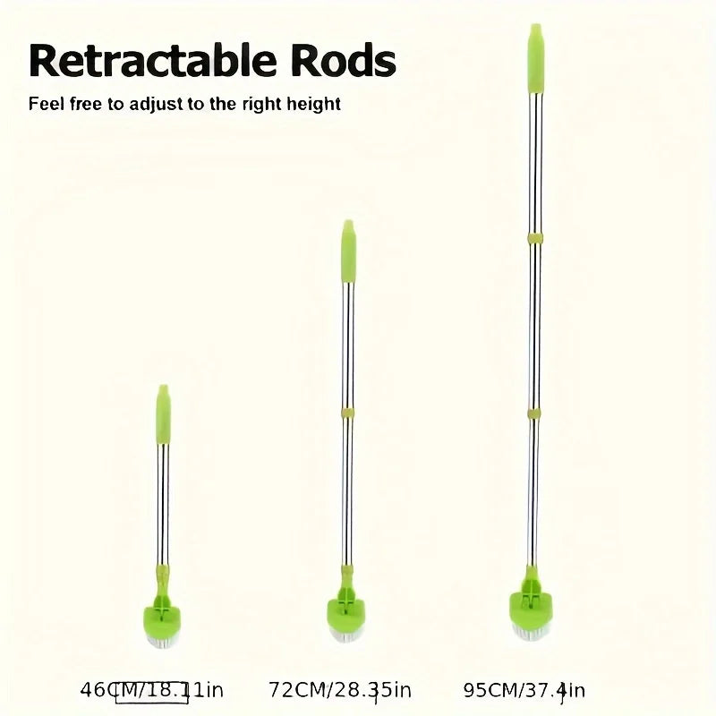 Multifunctional Retractable Long Handle Cleaning Brush Set