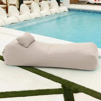 Outdoor Bean Bag Sun Lounger - Chaise Recliner