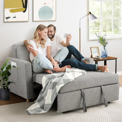 3-in-1 Sleeper Sofa Pull Out Couch Bed