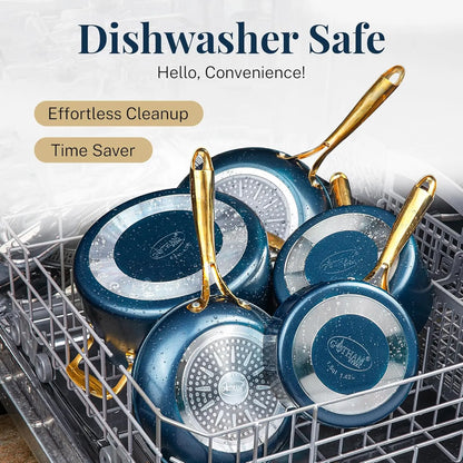 12-Piece Ceramic Cookware Set Nonstick