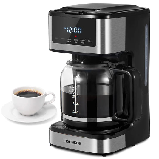 Programmable Drip Coffee Maker 12 Cup