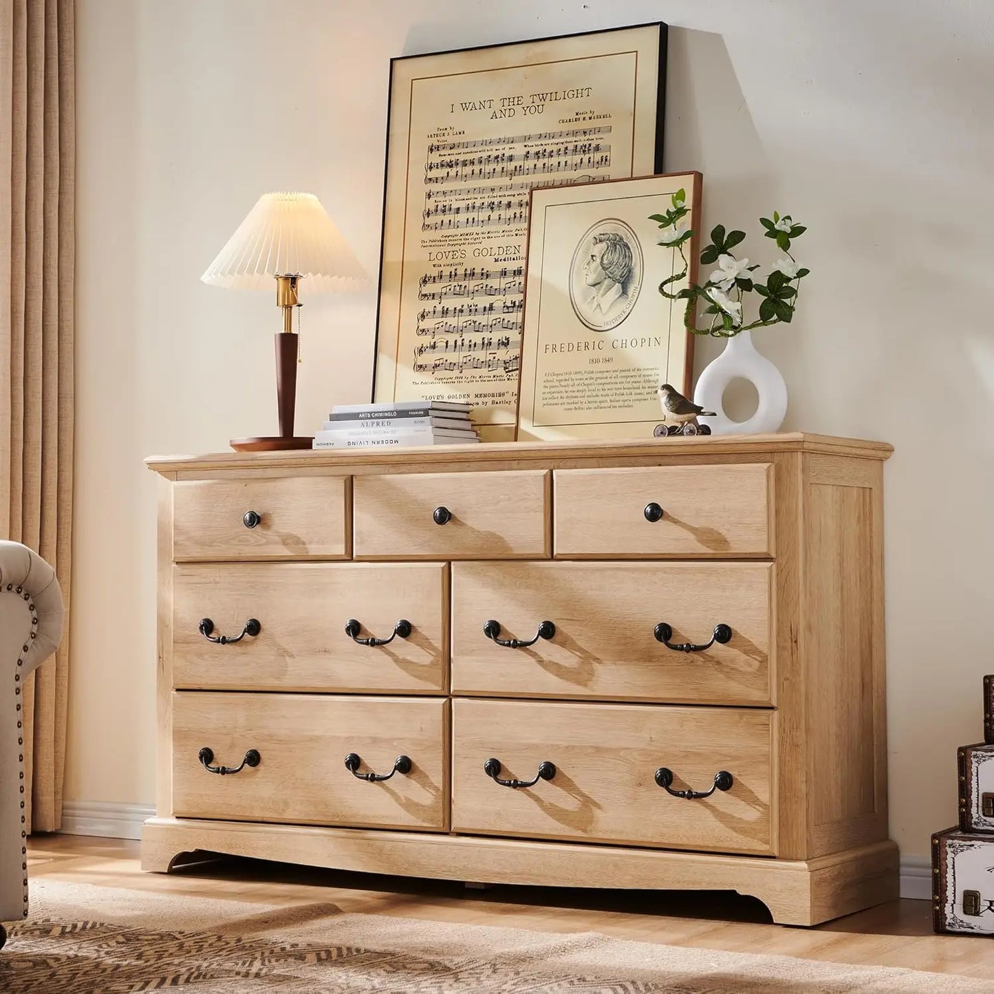 6 Or 7 Drawer Chest Dresser