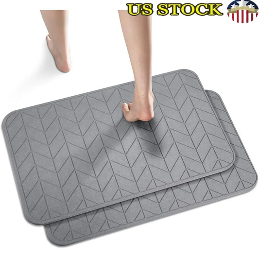 Bath/Shower Mat, 2 Pack Nonslip Fast Drying