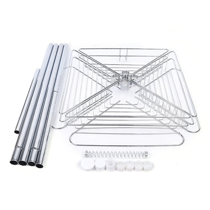 4 Layer Rustproof Shower Tension Pole Caddy